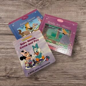 Disney Baby Minnie and Princess Book Set 3 Titles